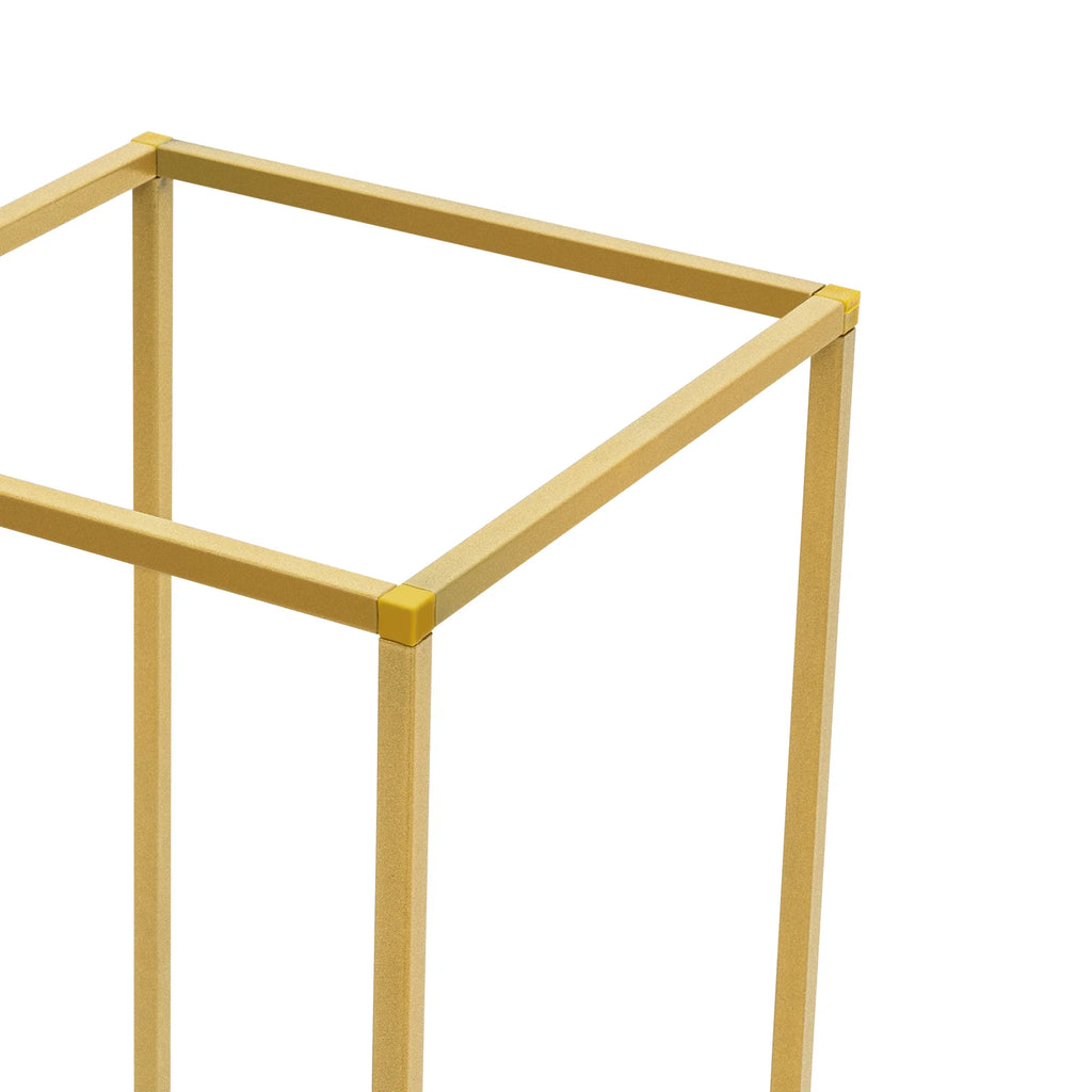 10PCs 23.62inch Tall Metal Flower Stand Geometric Flower Vase Stand for Wedding Table Centerpieces,Party, Events, Home Deco