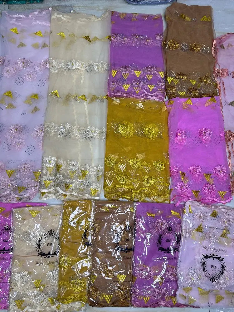 3D Stone New Dubai Scarf For Muslim Women African voile stone big Hijab Islam Hijab Pashmina Turban Headscarf Embroidery Shawls