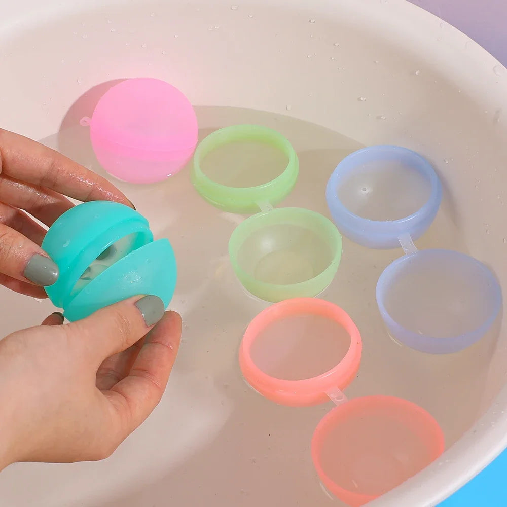 10-30Pcs Reusable Water Balloons Water Ball for Kids Outdoor Activities, Kids Pool Beach Bath Toys Water Bomb for Summer Games
