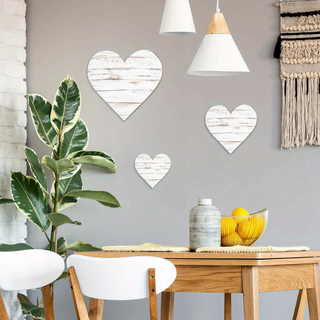 Simple Wooden Wall Decoration Hot Air Balloons Sun Moon Stars Heart-shaped Wall Ornaments Warm Sweet Children's Rooms