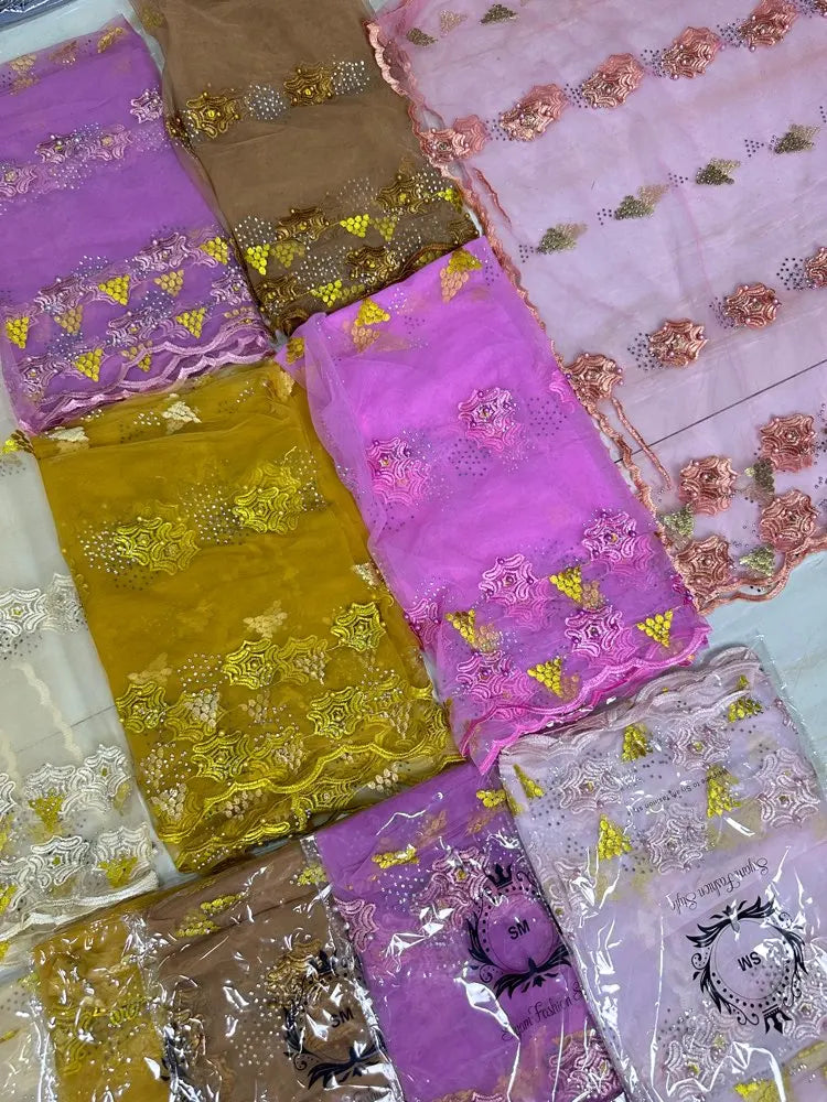 3D Stone New Dubai Scarf For Muslim Women African voile stone big Hijab Islam Hijab Pashmina Turban Headscarf Embroidery Shawls