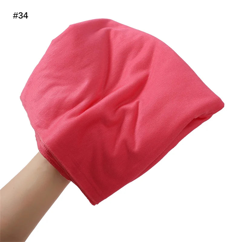 80*180cm Big Size Modal Rayon Cotton Jersey Hijab Scarf Ramadan Long Muslim Shawl Plain Soft Turban Wraps Women Headband