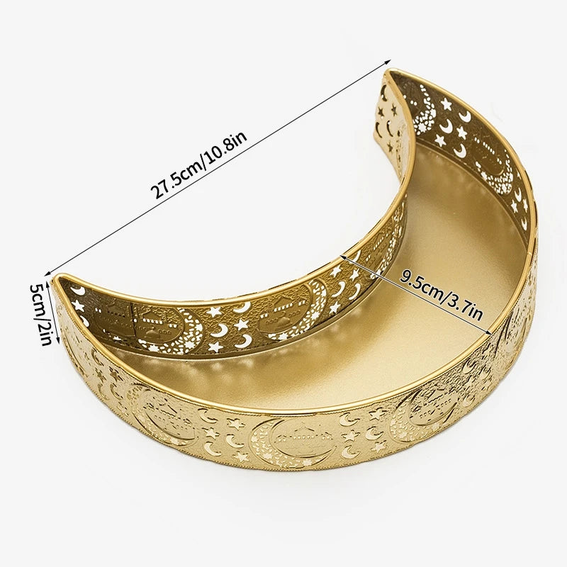 2026 Eid Mubarak Candy Holder Ramadan Candy Tray Holder Muslim Party Supplies Ramadan Eid Candy Box Islamic Decoration
