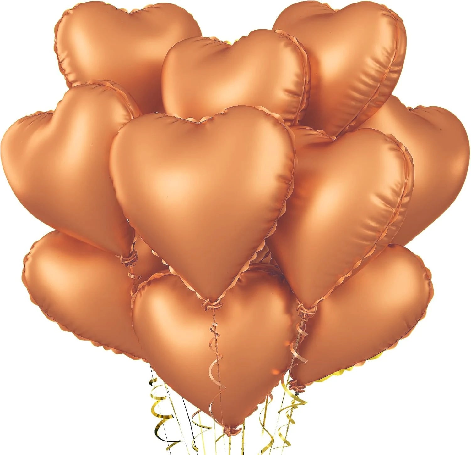 10pcs 18inch Heart Foil Balloons Pink Sage Green Heart Balloon for Birthday Party Valentines Day Wedding Anniversary Decorations