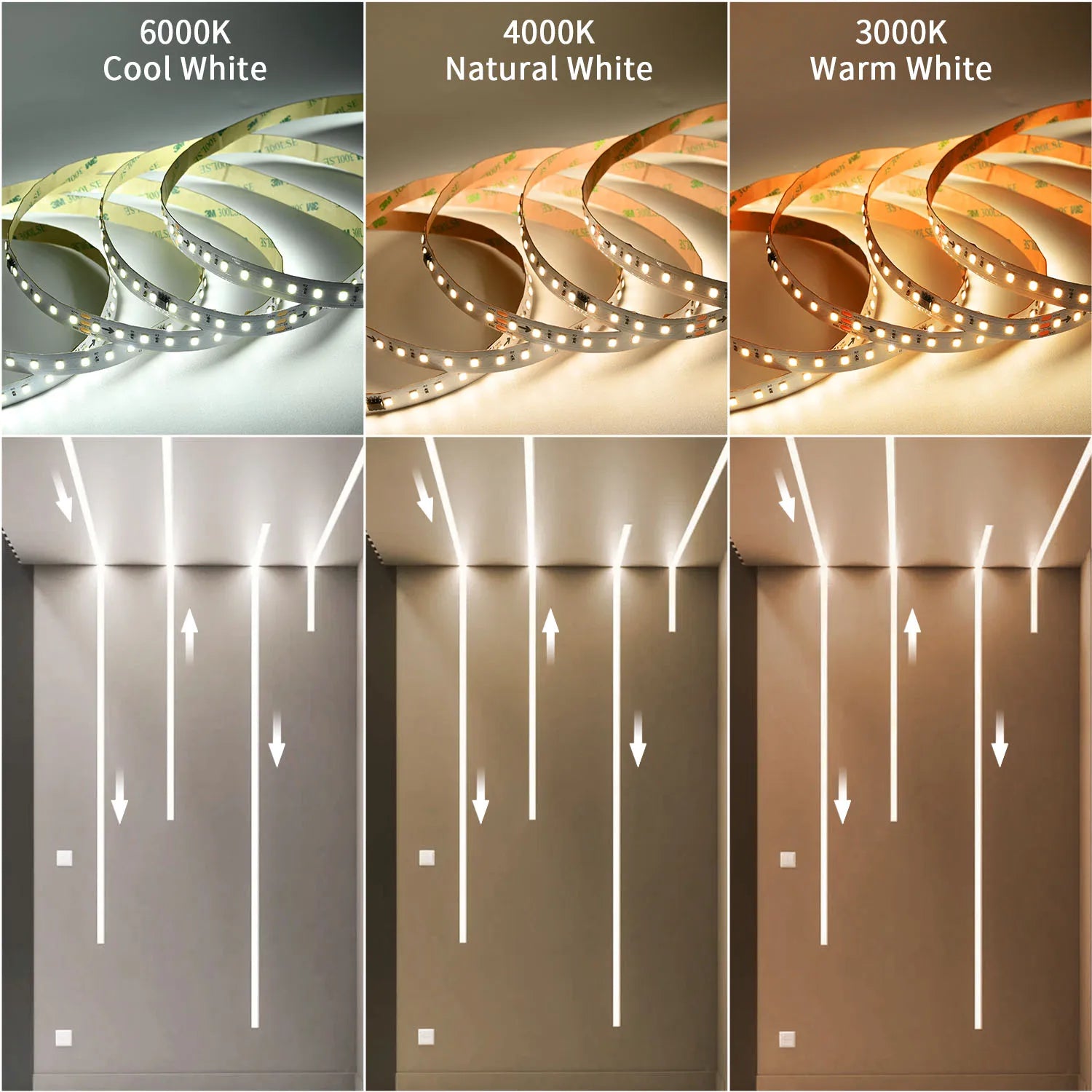 10m WS2811 Running Water Flowing LED Strip Light SMD2835 Horse Race Pixel Addressable Flexible Linear Lamp Set 120LEDs/m DC24V