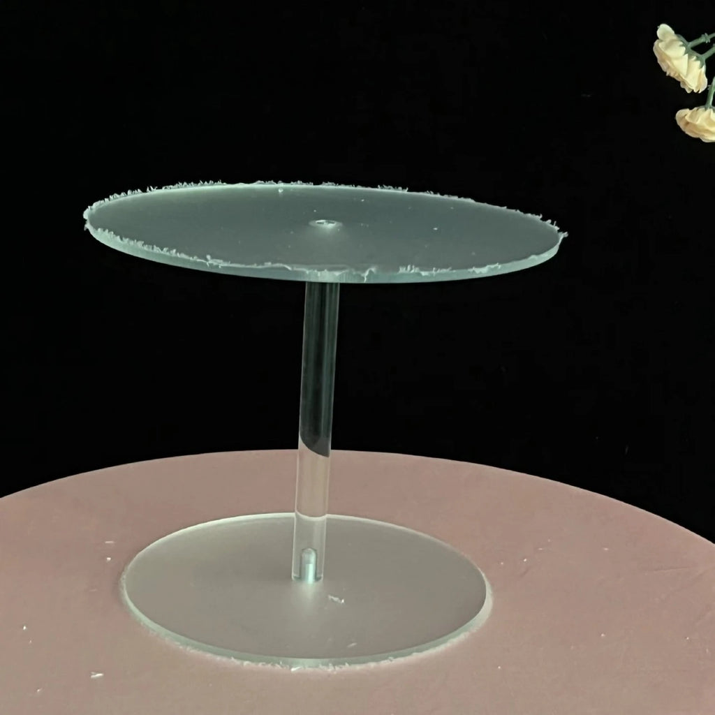 Wedding dessert table cake stand combination set European style crystal acrylic pastry tray decoration ornaments