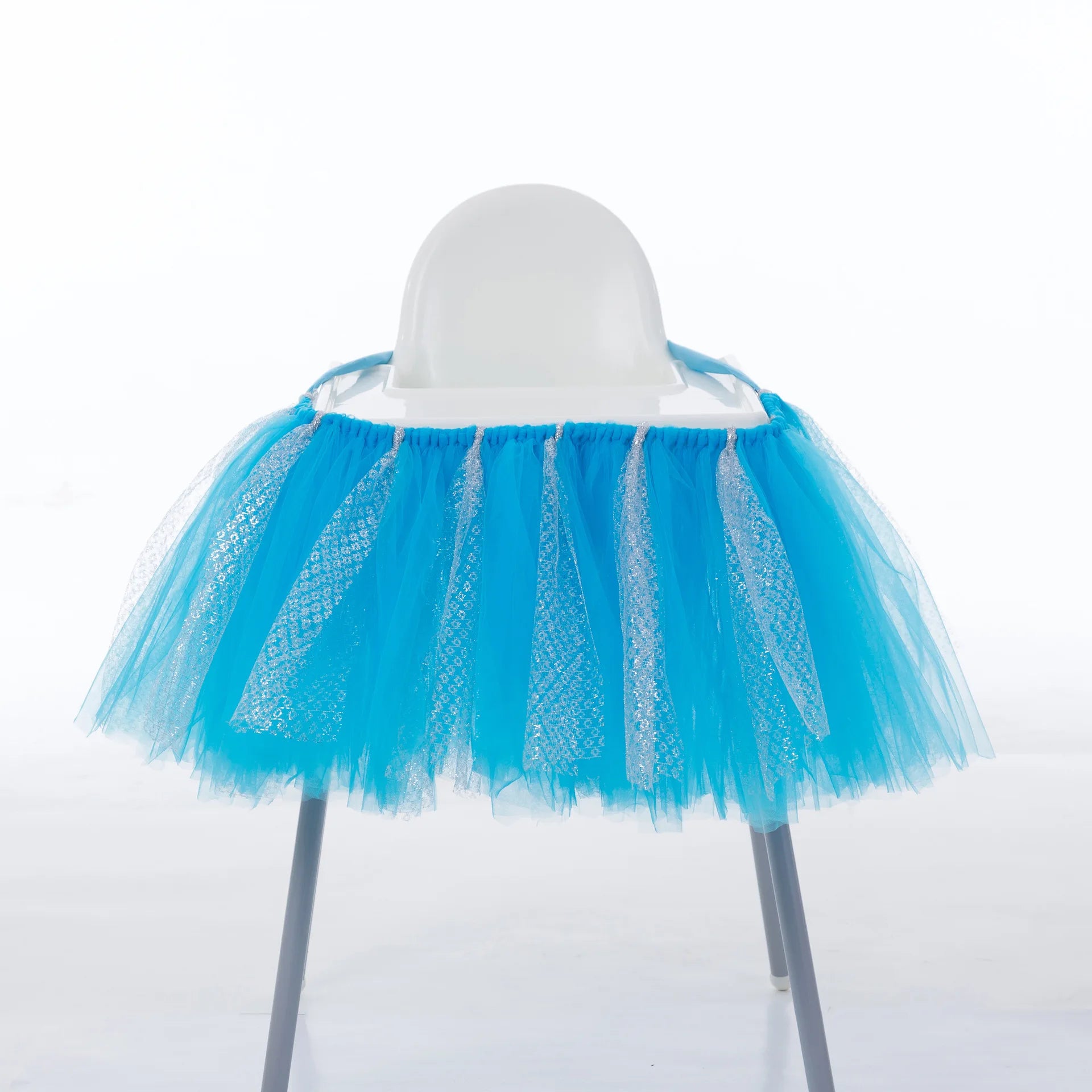 Tutu Chair Skirt Mesh Chair Skirt Children's Table Chair Skirt Party Decorative Chair Skirt Baby Birthday Party Decoration