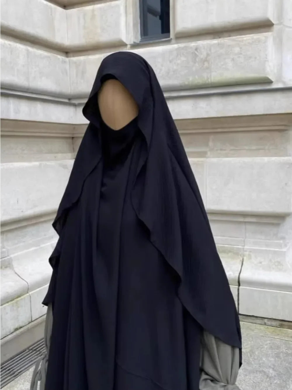 Eid Muslim Khimar Women Hijab Islamic Dubai Scarves Turban Arab Headdress Ramadan Morocco 2026 Praying Long Hijabs Headscarf