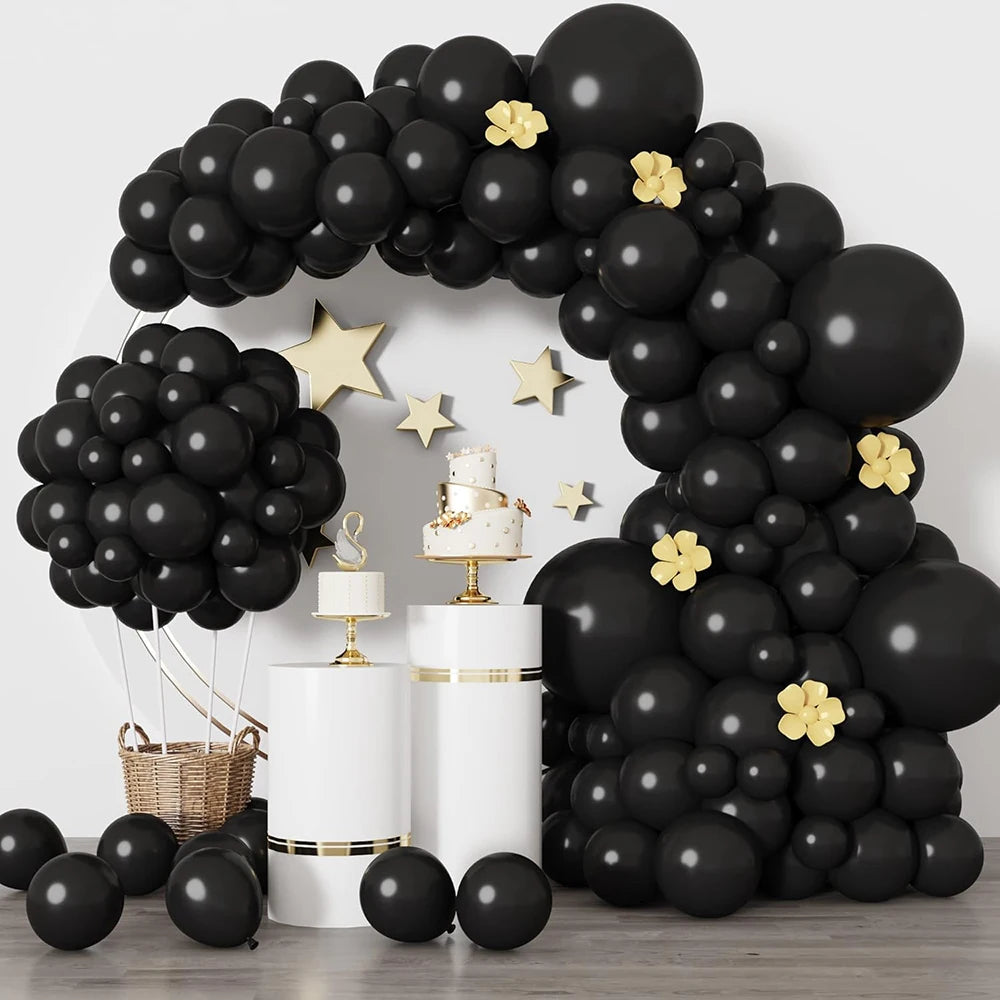 Pastel Pink Blue Balloons Black White Red Balloon Birthday Party Baby Shower Wedding Gender Reveal Birrthday Party Decoration