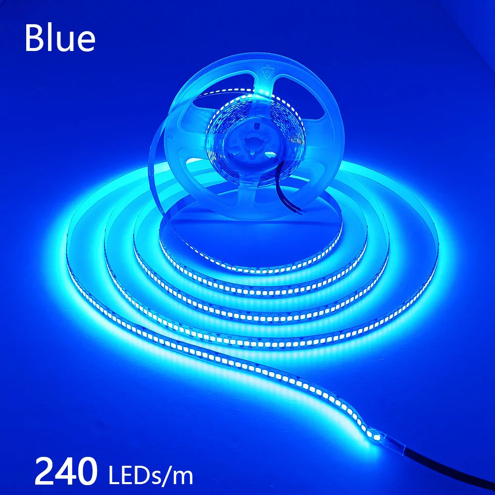 2835 5M 300 600 1200LEDs LED Strip DC12V 24V 120LEDs/m Home Waterproof IP65 Lamp Strip  Flexible And Cuttable Soft Lamp Bar