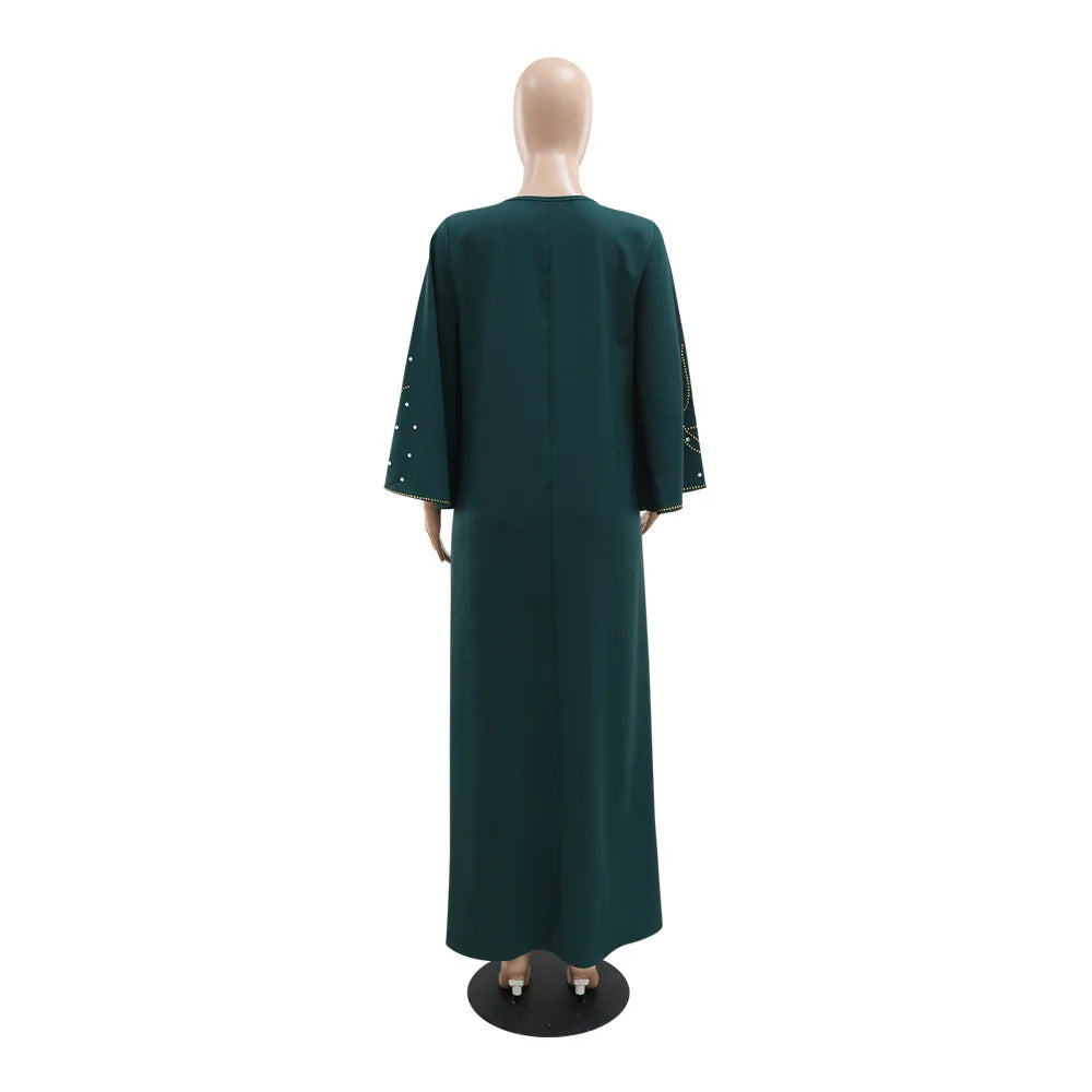 Caftan Eid Elegant Muslim Women Dress Ramadan Party Dubai Abaya Turkey Islam Long Evening Dresses Musulmane Elegant Vestidos