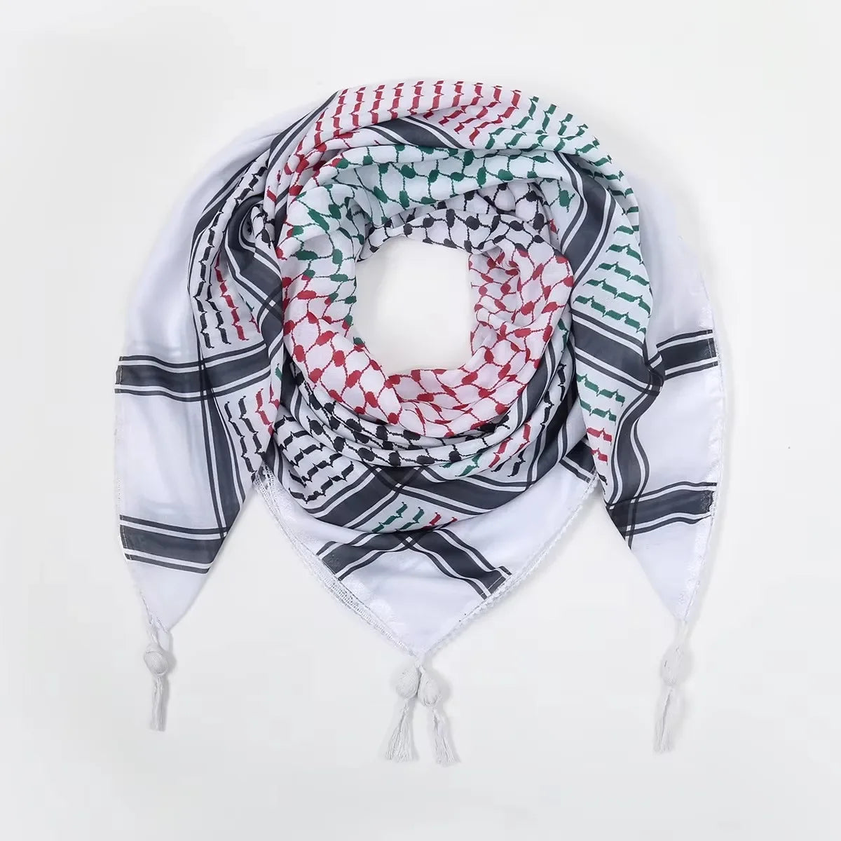 New Arab Men's and Women's Headscarf Jacquard Arafat UAE Dubai Scarf Middle East Saudi Arabia