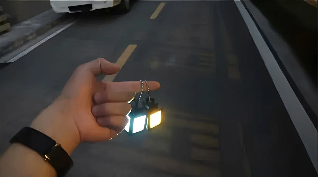 Luminous Lantern Nightlight Rechargeable Game Pixel Light Surrounding Children's Bedroom Atmosphere Light Home Decor Ornament