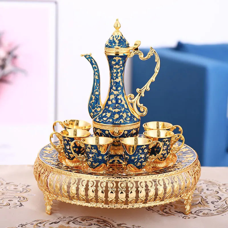 Luxury Ramadan Tea Cup Set with Tray – Wholesale Islamic Gift
