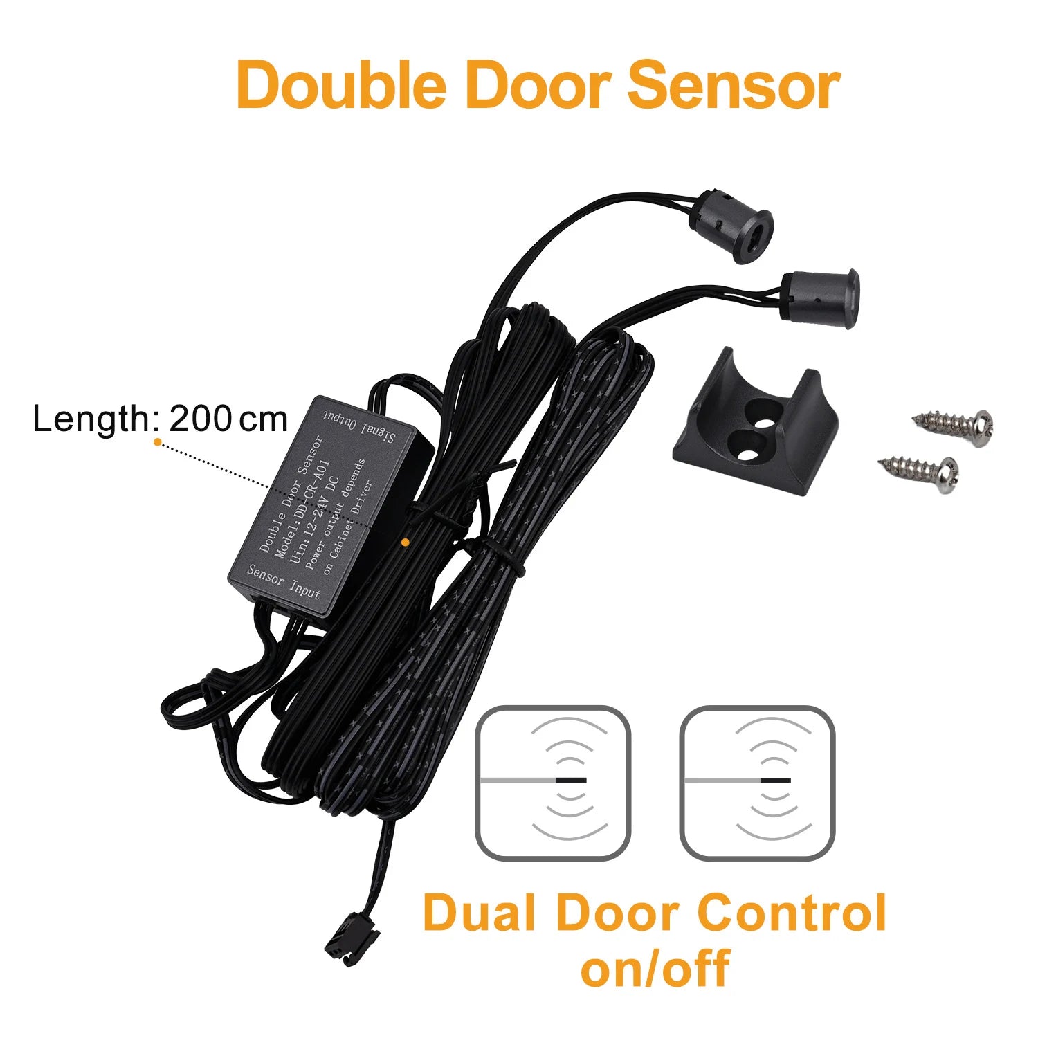 Under Cabinet COB LED Strip Light Collection Display Closet Bookcase Wardrobe Lamp Tape Penetrable Wood Dimmable Touch Sensor