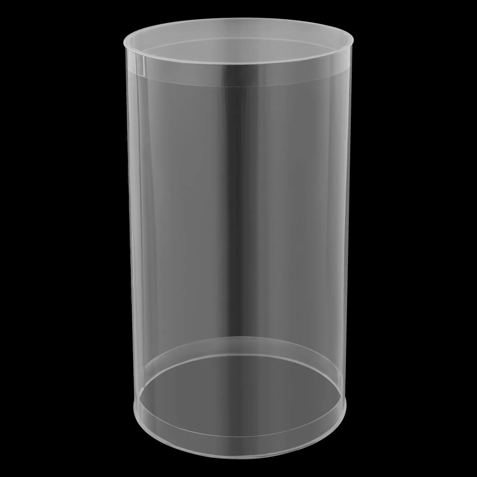 5pcs Crystal-Clear Cylinder Wedding Display Stands, Versatile Acrylic Centerpiece for Table Decor, Modern Dessert Cupcake Risers