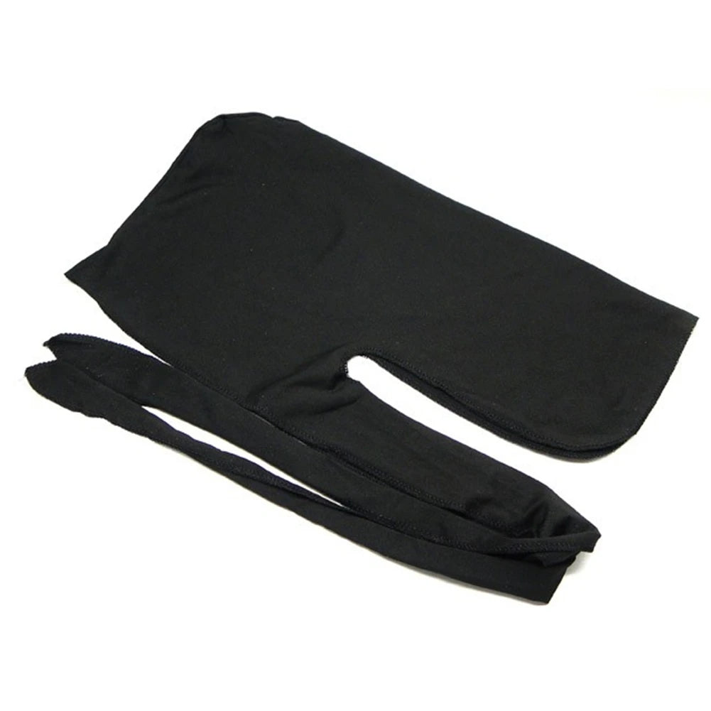 1PCS Silky Long Tail Durag Pirate Hat Turban Fashion Headwraps Cap Bandana Women Men Hip Hop Headwear Caps Hair Accessories