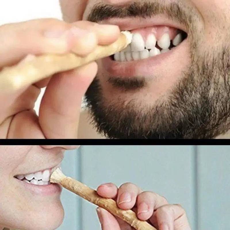 Natural Miswak Toothbrush Travel Portable Soft Toothbrush Traditional Teeth Whitener & Manual Tooth Care Stick