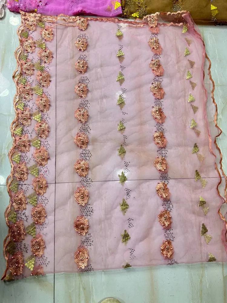 3D Stone New Dubai Scarf For Muslim Women African voile stone big Hijab Islam Hijab Pashmina Turban Headscarf Embroidery Shawls