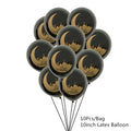 10Pcs Eid Umrah Mubarak Latex Balloon Ramadan Kareem Festival Muslim Islamic Ramadan Party Eid Al-Firt Home Decoration Supplies