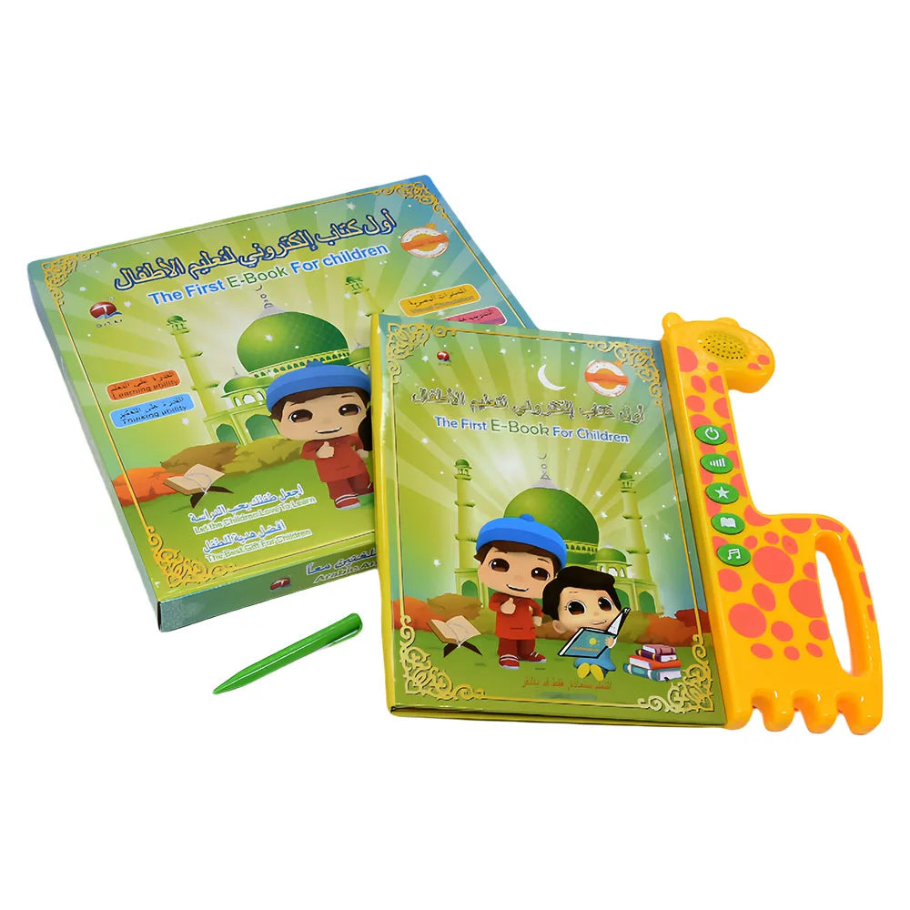 Interactive Arabic E-Book for Kids Muslim-Themed Touch & Learn Toy