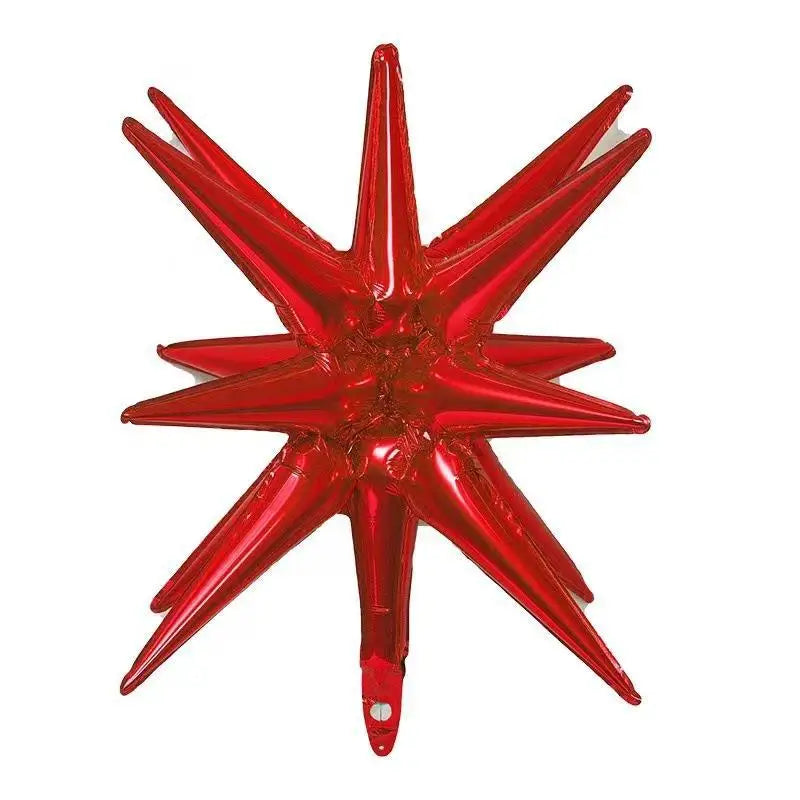 2/5pcs 22inch 4D Conjoined Explosive Star Balloon Birthday Party Wedding Supplies Aluminum Foil Water Droplet Ballon Decoration