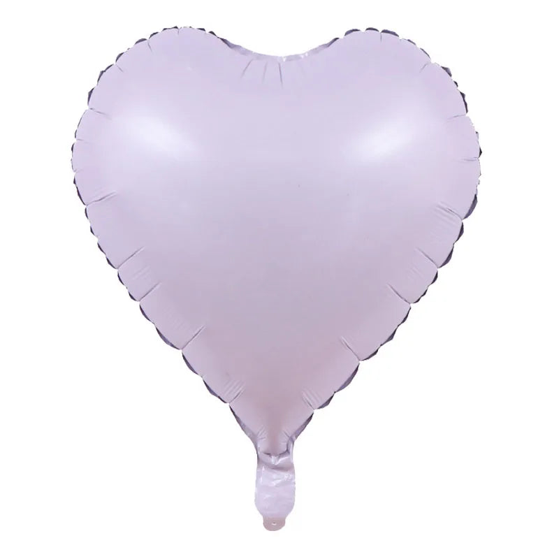 10/5/3Pcs Cream Heart Foil Balloons 18inch Multi Pink Beige Heart Helium Balloons for Wedding Birthday Party Decorations Globos