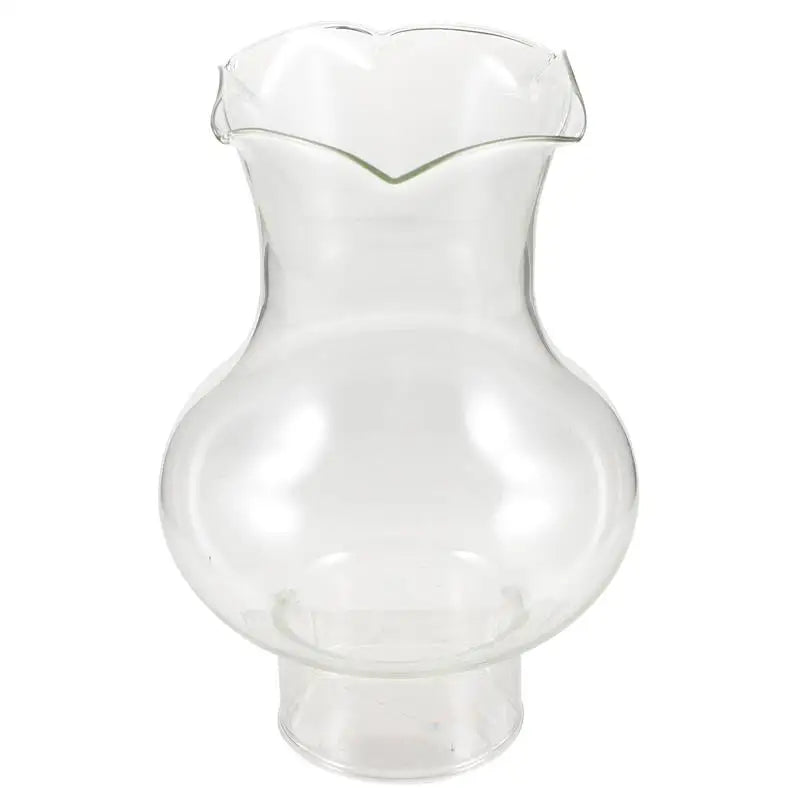 Glass Lampshade Small Cover for Oil Clear Chimney Lantern Vintage Shades Replacement Globes