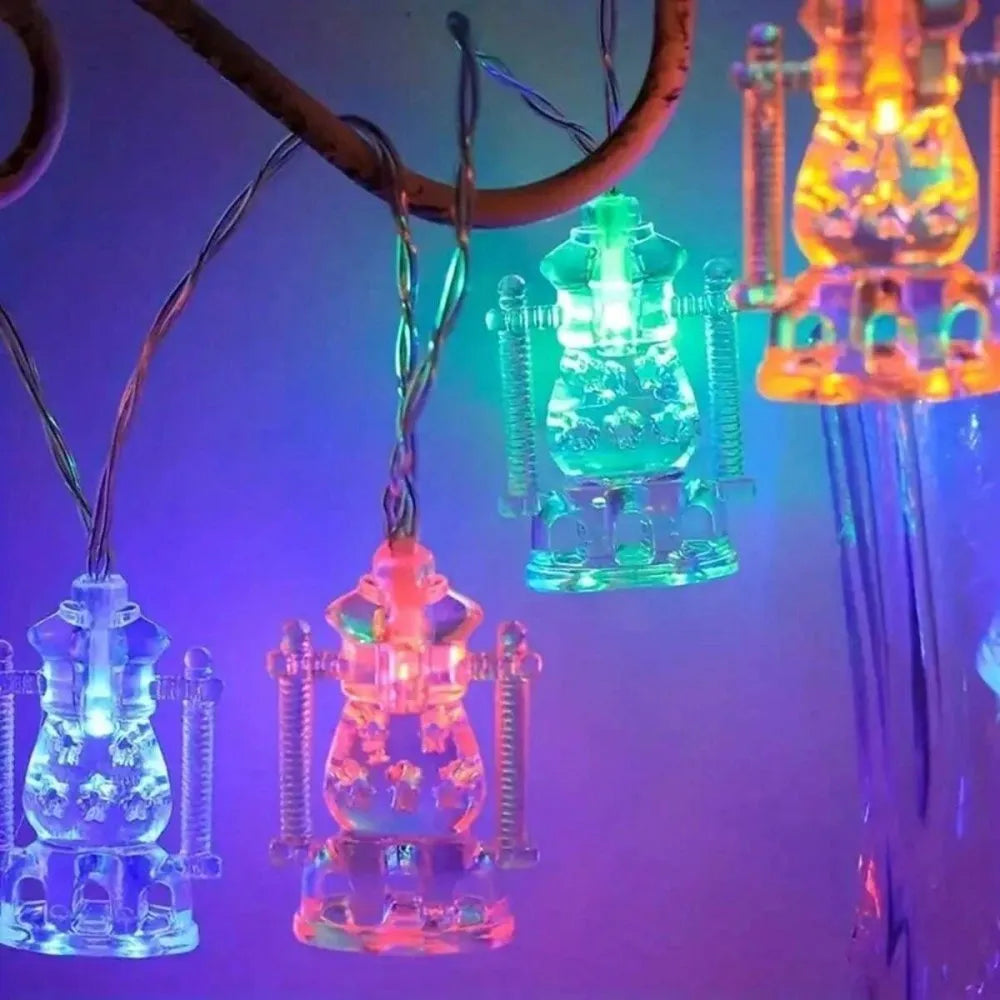 1pc Ramadan Lantern String Lights,59.06/118in LED Fairy Lights for Home Decor,Mosque,Islamic Festival,Religious Celebration