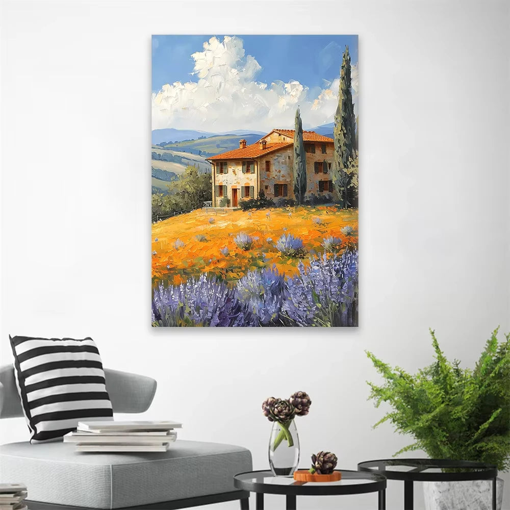 Karachi Pakistan Watercolor Canvas Painting Paros Greece Sunset Watercolor Travel Wall Art Prints Greek Europe Mediterranean Art