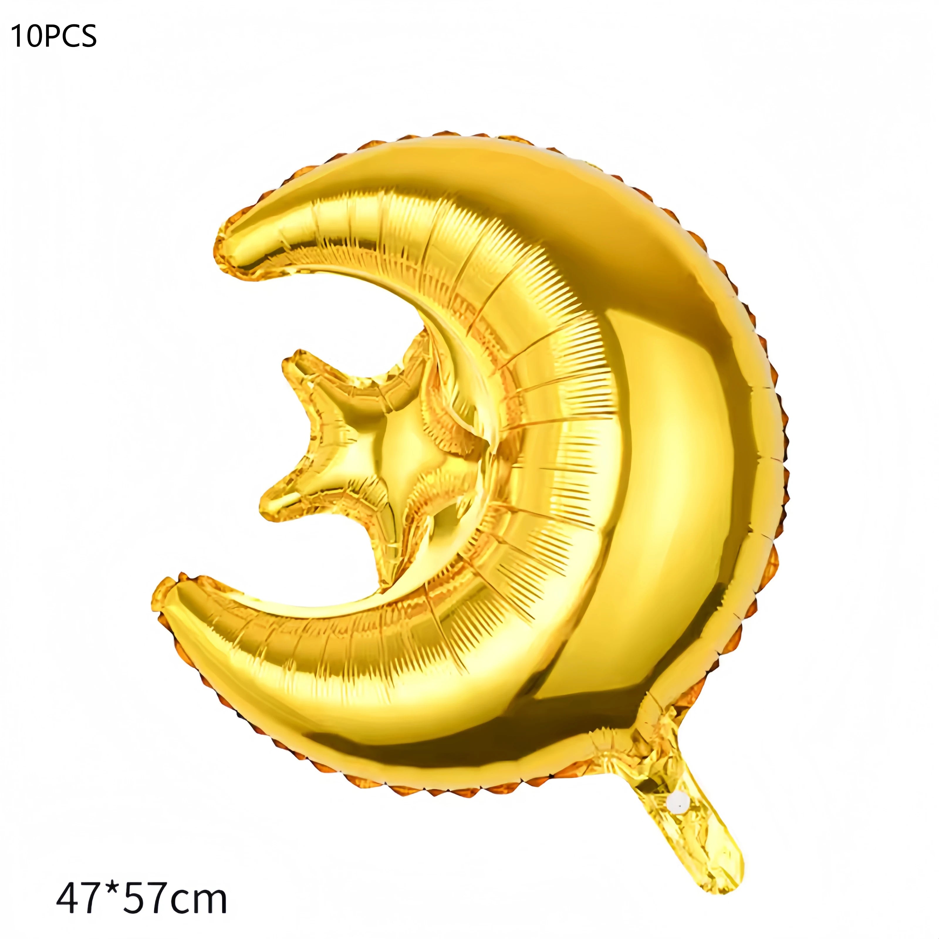 10/11/15/29/30/33pcs Eid Mubarak Balloon Ramadan Decoration For Home Aid Al-fitr Mubarak Kareem Festival Party Supplies
