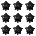 18inch Gold Star Foil Balloons Black Red Silver Five Star Balloon Set Birthday Party Decor Baby Shower Gender Reveal Decoration