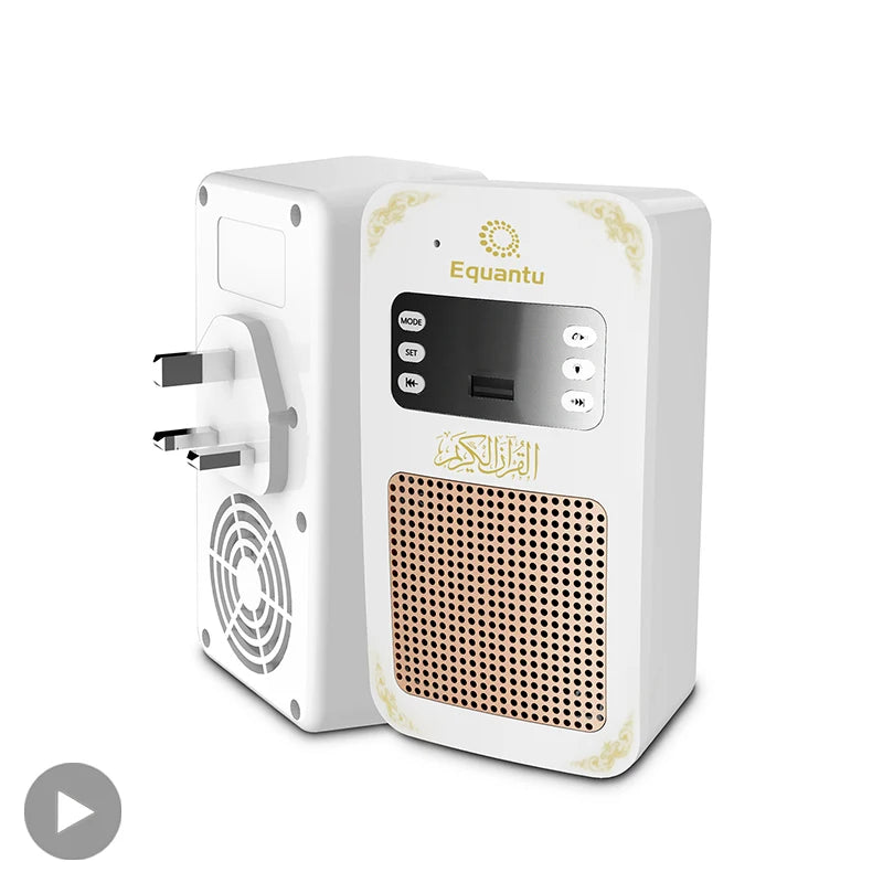 Azan Quran Muslim Koran Bright Bluetooth Speaker Portable Night Light Holy Lamp Wall Plug Clock Sound Wireless Home Caixa De Som