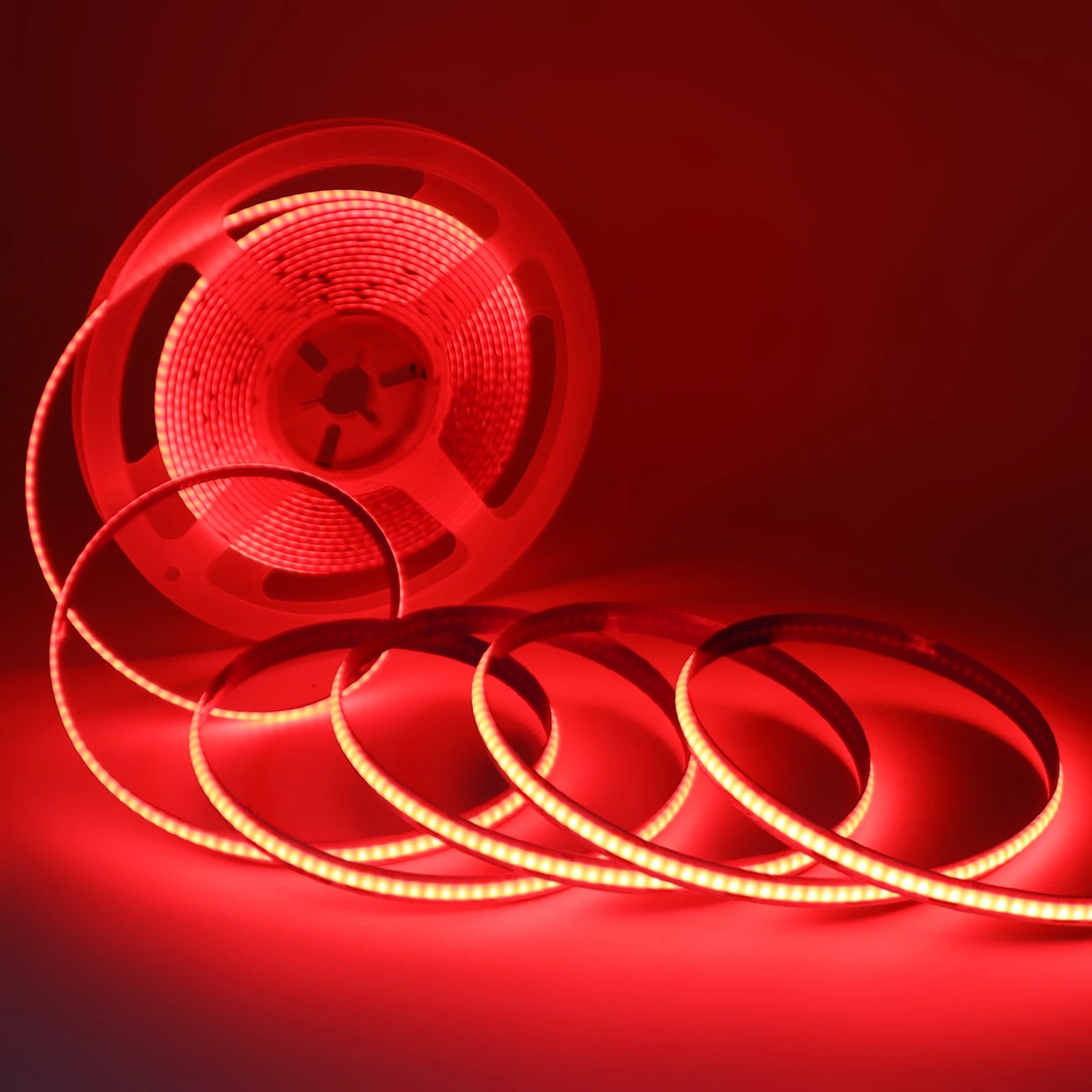 1M-5M USB COB LED Strip Light 5V 320leds/M COB Light Tape TV Mirror Backlight Kitchen Room Night Lighting Red/Blue/Green/White