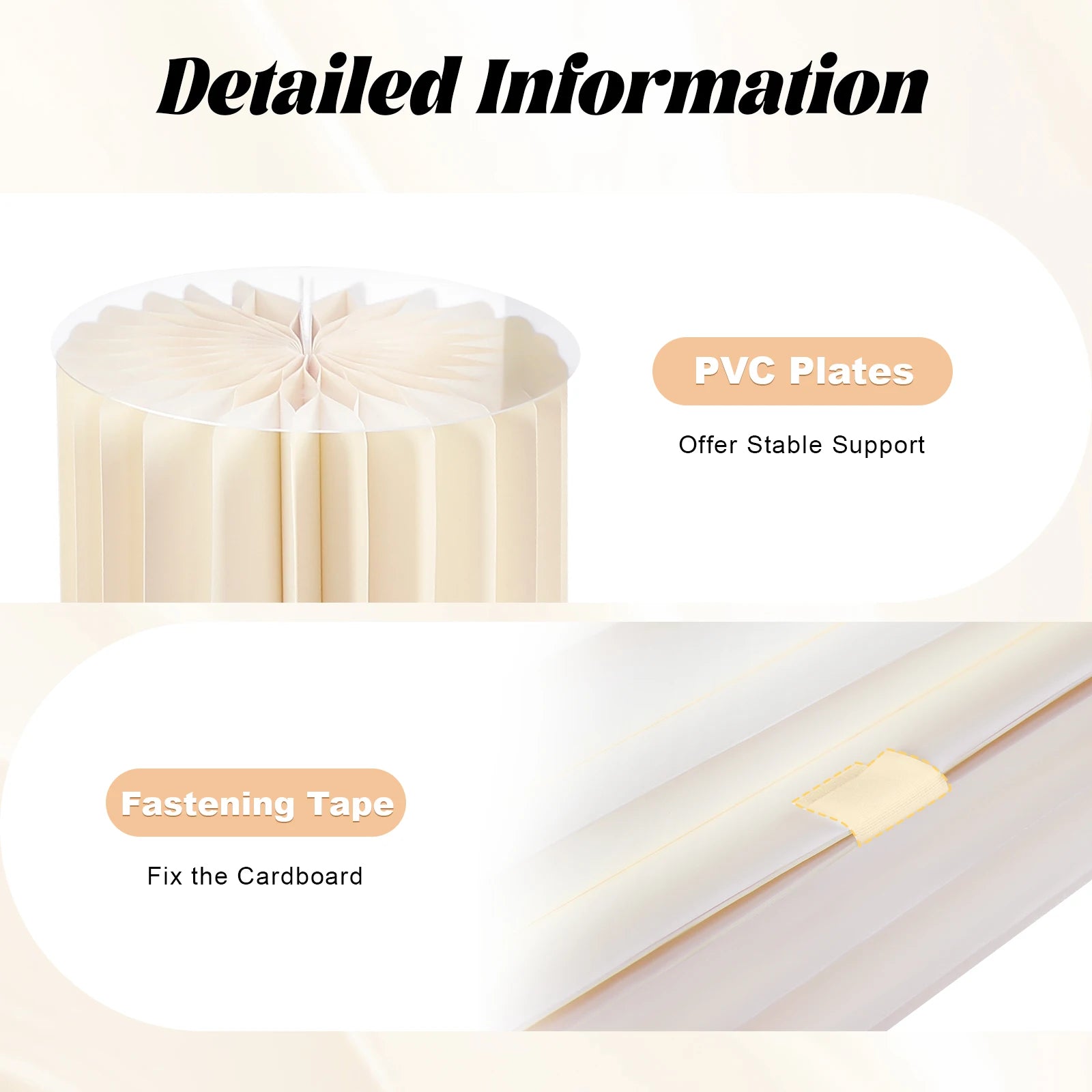 5 PCS Foldable Cylinder Pedestal Stand, Wedding Centerpieces Vase Dessert Table Party Decor, Roman Pillar for Wedding Birthday