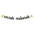 Umrah Mubarak Banners omra mubarak Islamic Eid Celebration Party hajj Decorations