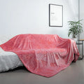 Magical Luminous Flannel Throw Blankets Night Fluorescent Fluffy Kids Blanket Star Moon Warm Sofa Bedspread Nap Leisure Covering