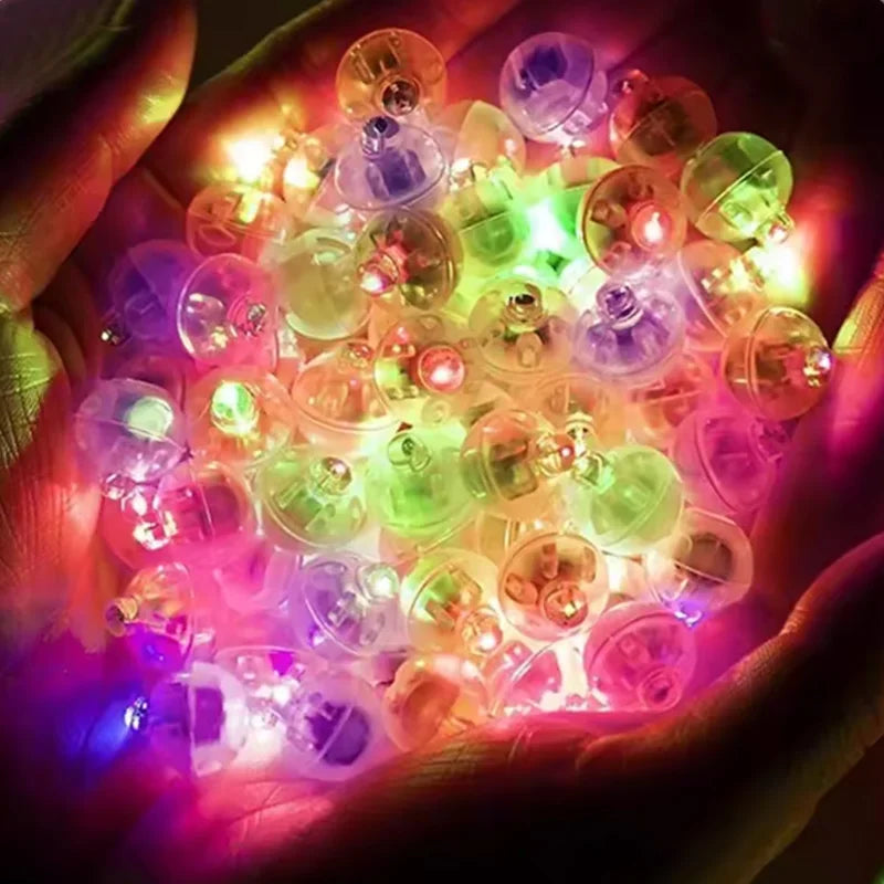 50/100 Pcs LED Balloon Lights Mini Round Ball Balloon night light LED Flash Lamp for Paper Lanterns Wedding Party Decorations
