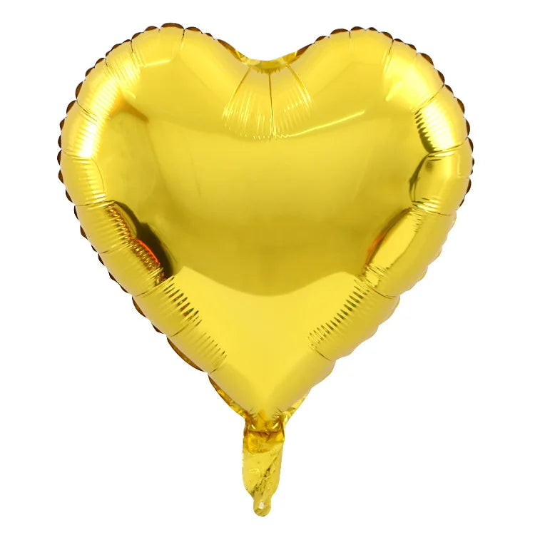 10/5/3Pcs Cream Heart Foil Balloons 18inch Multi Pink Beige Heart Helium Balloons for Wedding Birthday Party Decorations Globos
