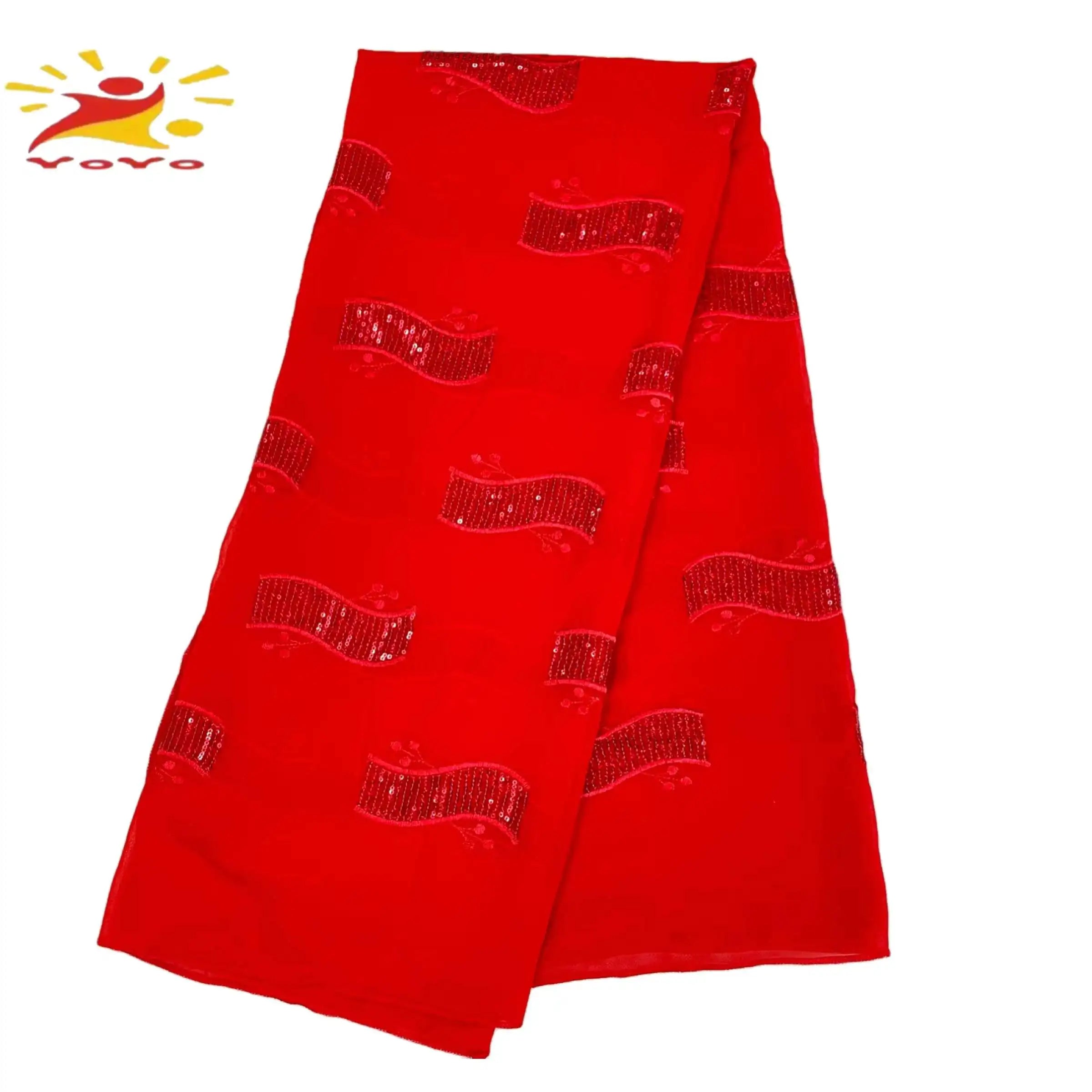 2022Latest Selling African Muslim Chiffon Sequin Embroidered Scarf Large Size Shawl Lslamic Ramadan Hijab 210*120cm