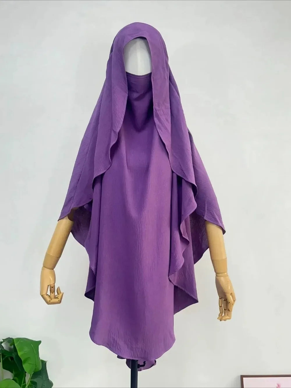 Eid Muslim Khimar Women Hijab Islamic Dubai Scarves Turban Arab Headdress Ramadan Morocco 2026 Praying Long Hijabs Headscarf