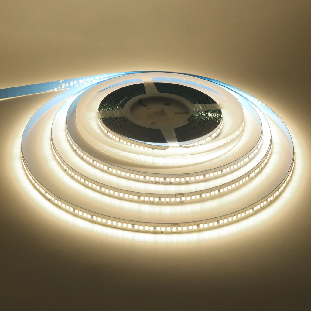 110V 220V LED Strip 2835 240LEDs/M Flexible 10CM Cuttable 5m 10m 15m 20m Soft Light Bar IP44 Waterproof Adhesive Tape Lamp