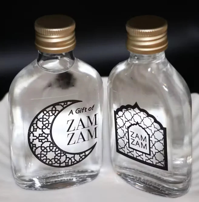 Zamzam Water Plastic Bottle Refillable for Hajj, Umrah & Party Guests