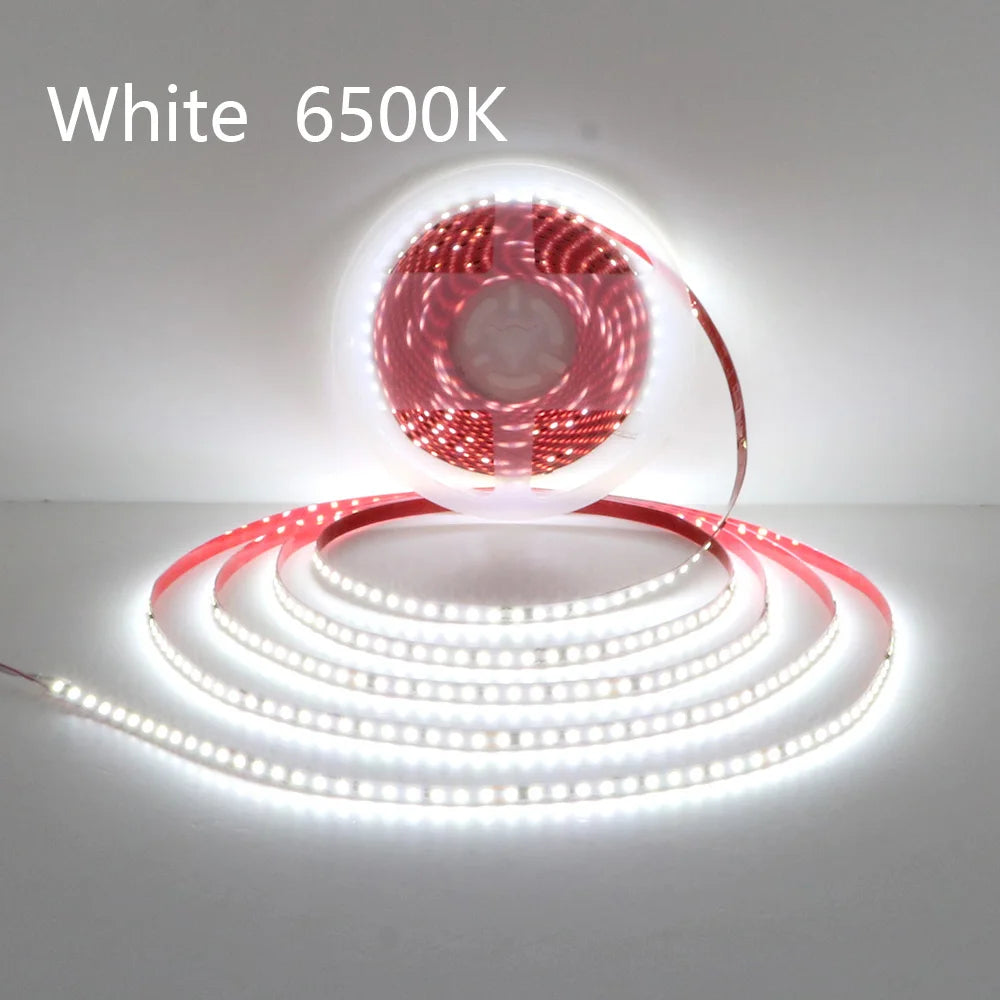 110V 220V LED Strip 2835 120LEDs/m Home Lamp Strip Red Ice Blue Green Yellow Pink 120V 230V Flexible Cuttable 20M Soft Light Bar