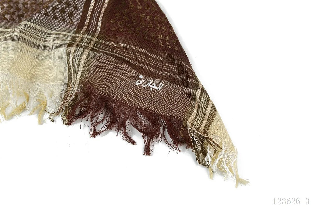 Men Muslim Head Scarf Saudi Arab Dubai Traditional Islamic Clothing Male Headscarf Hijab Plaid Turban Shemagh Gutra Prayer Wear