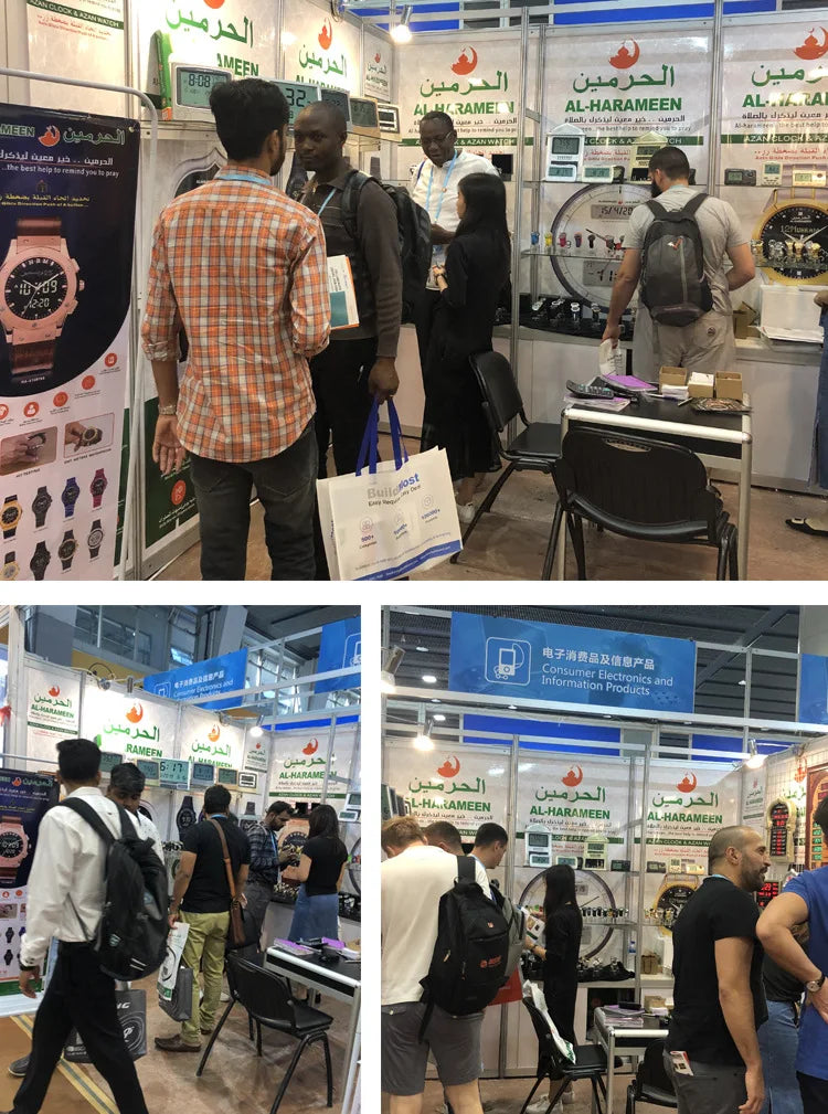 Muslim Clock Mecca Time for All Islamic Prayers with Multiple Azan Sound Qiblah Direction Temp Hijir Calendar and Audio Out