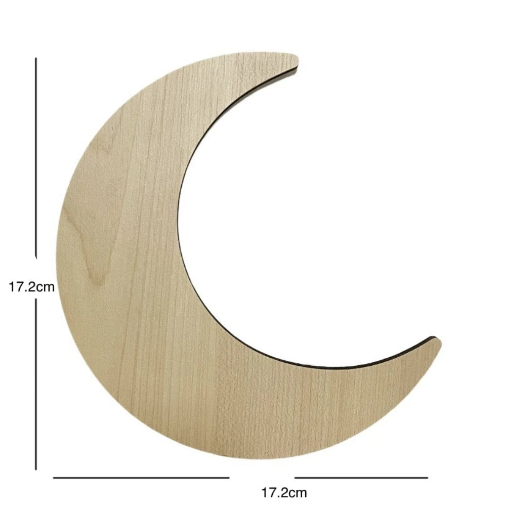 Nordic style children's room wall decoration moon stars wall hanging wall wall wall decoration scene decorate the bedroom room