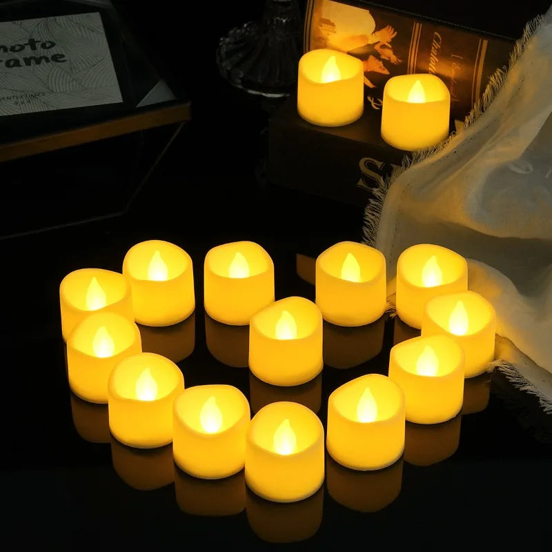 LED Eid Mubarak Lamp,Eid Decorations for Home,Islamic Ramadan Lantern,Candle Lamp Table Centerpiece,Decorative Lanterns as Gifts