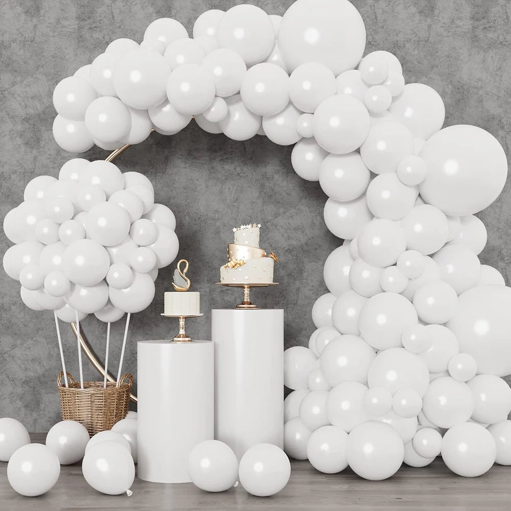Pastel Pink Blue Balloons Black White Red Balloon Birthday Party Baby Shower Wedding Gender Reveal Birrthday Party Decoration
