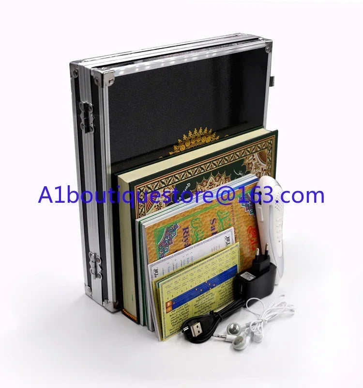 8GB Quran Reading Pen with Book Set & Multi-Language Translator M10 Quran Reader